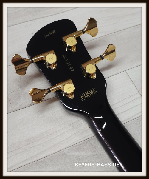 Spector Euro Artist 50th Anniversary Ian Hill, Solid Black, Signature, Limited Edition, 2nd Hand